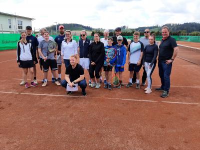 Eröffnung und Einweihung der Tennisanlage