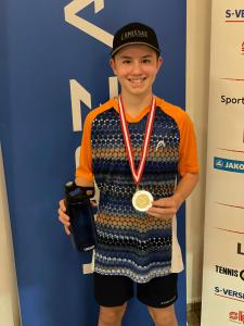 Lukas Riedl ist U14 Hallen-Landesmeister