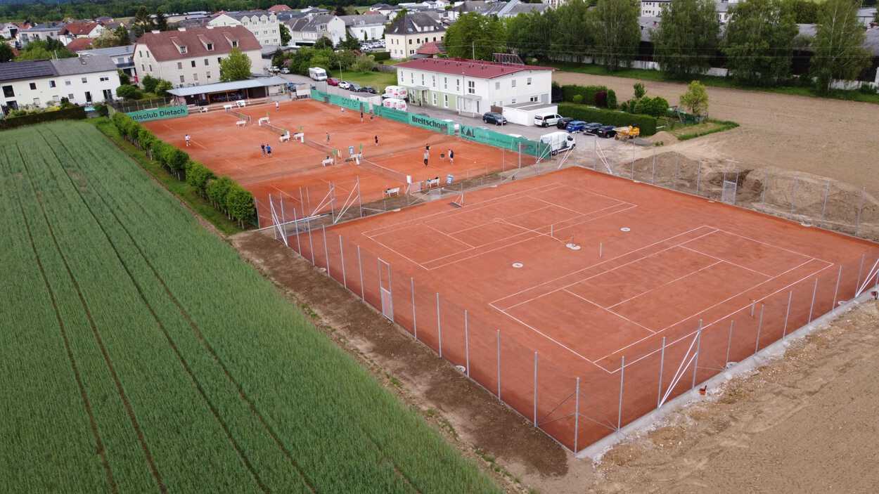 TC Dietach Platzerweiterung im Endspurt
